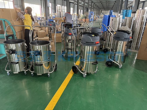 克萊森工業(yè)吸塵器生產(chǎn)車間實(shí)拍圖